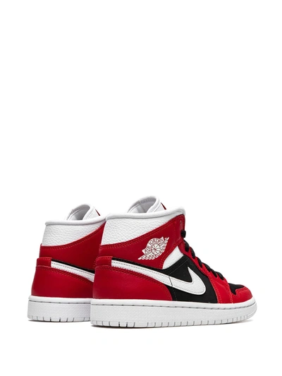 Jordan Air  1 Mid Sneakers In Red