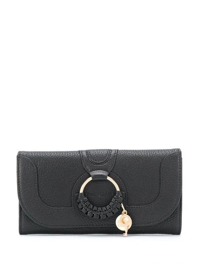 Shop See By Chloé Branded Wallet In Black