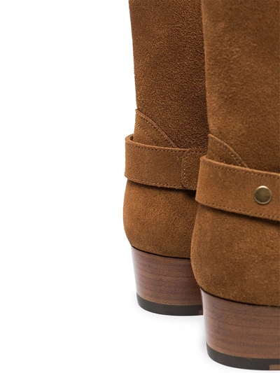 Saint Laurent Boots In Brown