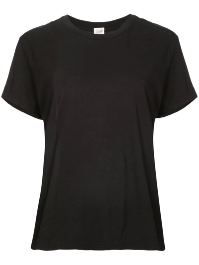 Shop Re/done X Hanes Girlfriend T-shirt In Black
