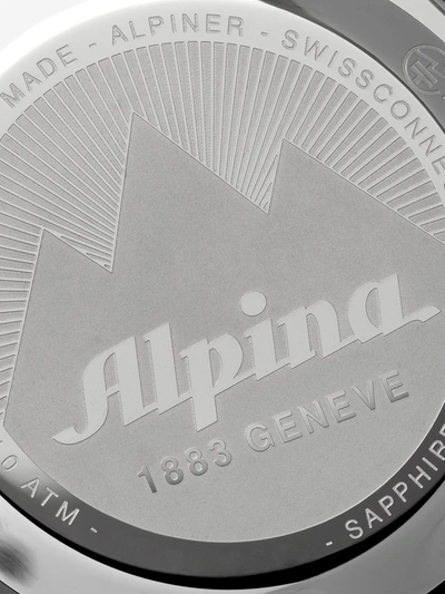 Shop Alpina Alpinerx Smartwatch 45mm In Black-orange