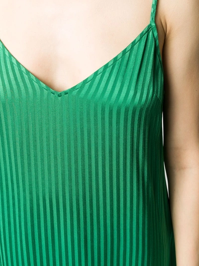 Shop Federica Tosi Low Back Top In Green