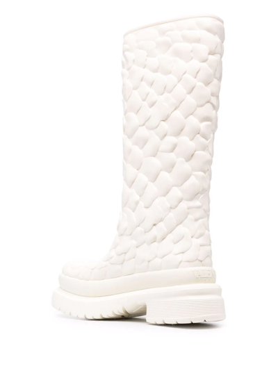 Shop Valentino 03 Rose Edition Boots In Weiss