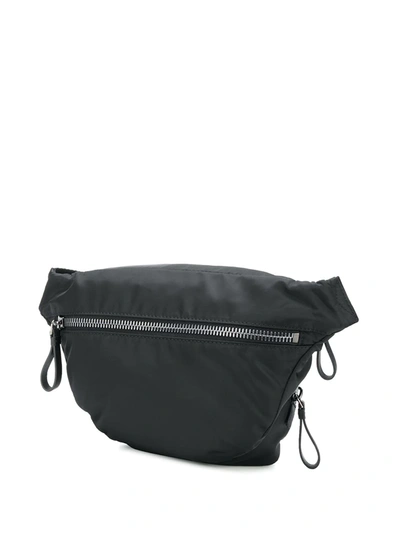Shop Moncler Logo-print Belt Bag In Black