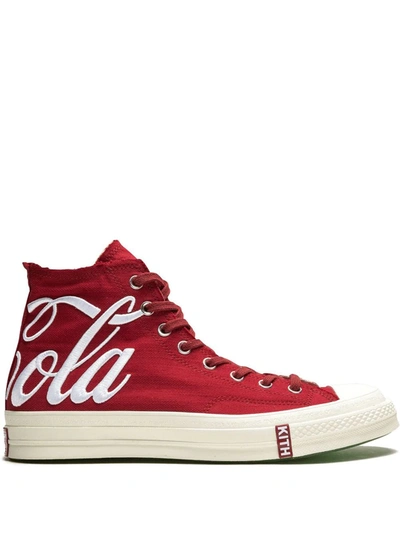 Converse X Kith X Coca-cola Chuck 70 Sneakers In Red | ModeSens