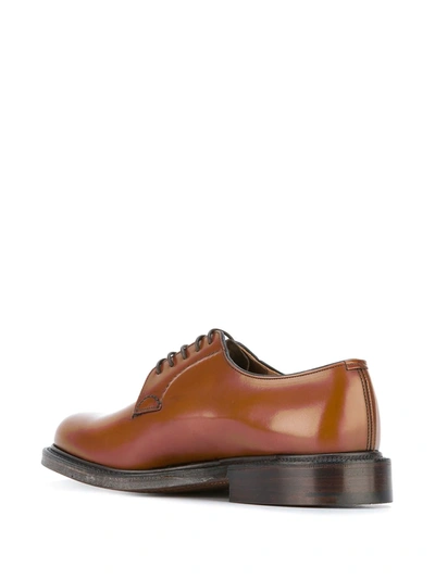 Shop Church's Shannon Leather Derby Shoes In Brown