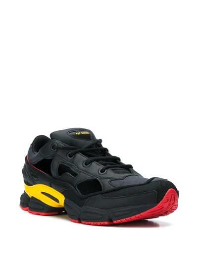 Shop Adidas Originals X Raf Simons Replicant Ozweego Sneakers In Black