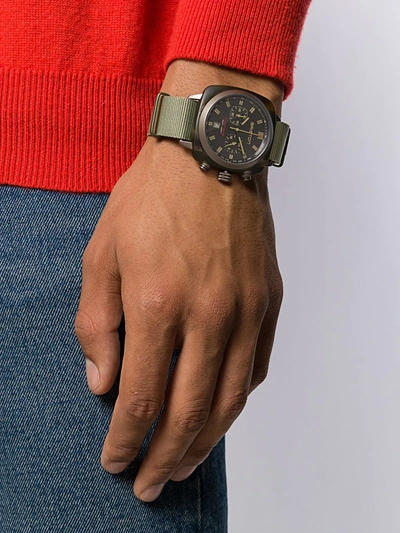 Briston Watches Clubmaster Sport Chrono 42mm In Black