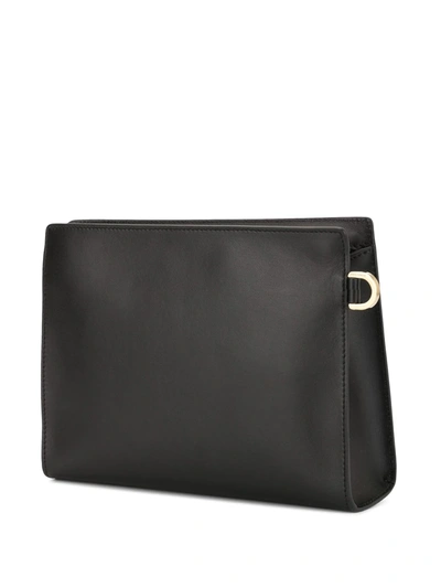 Shop Dolce & Gabbana Logo Clutch Bag In Black