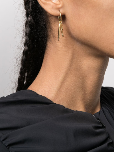 Shop Wouters & Hendrix Sins And Senses Mixed Pearl-detail Earrings In Gold