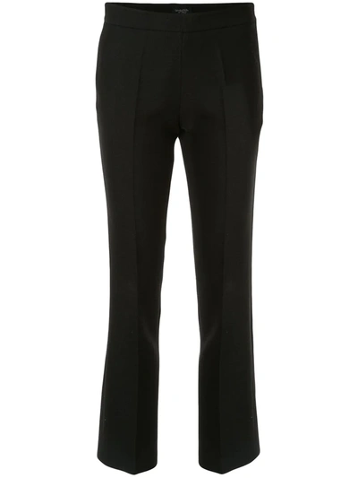 Shop Giambattista Valli Slim Fit Trousers In Black