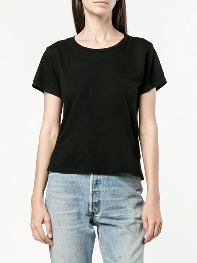 Shop Re/done The Classic T-shirt In Black