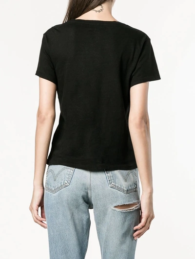 Shop Re/done The Classic T-shirt In Black