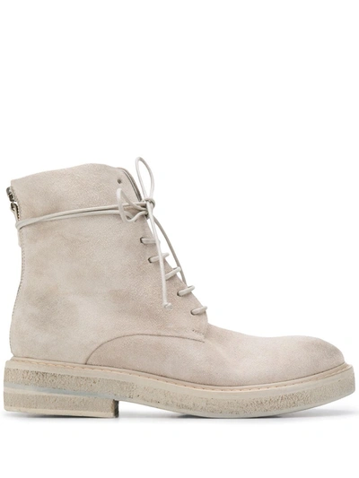 Shop Marsèll Ankle Boots In Neutrals
