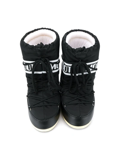 Moon Boot Black Icon Snow Boots In Black