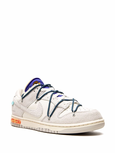 Nike X Off-white Dunk Low Sneakers In Neutrals