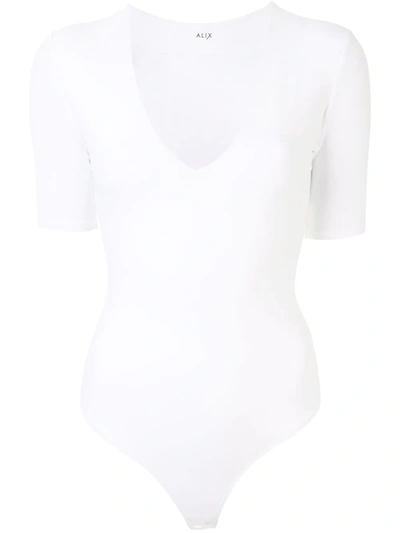 Shop Alix Nyc Ludlow Bodysuit In White