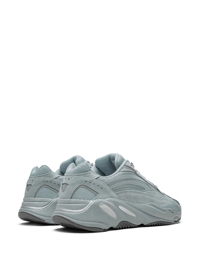 Adidas Originals Yeezy Boost 700 V2 Nubuck, Leather And Mesh Sneakers In Blue