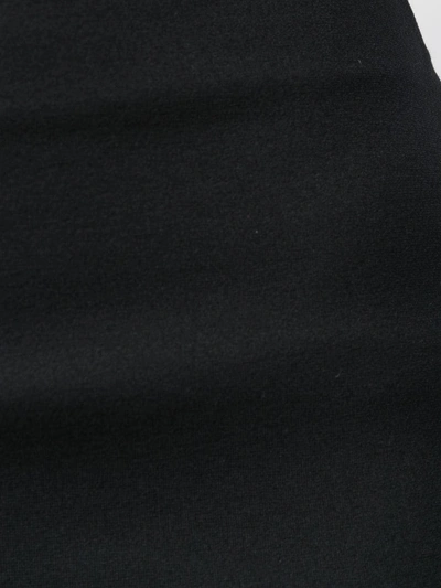 Shop Emporio Armani Basic Midi Skirt In Black