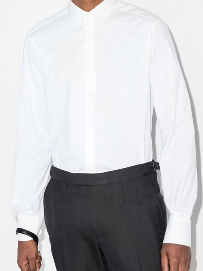 Shop Dolce & Gabbana Classic Formal Shirt In White