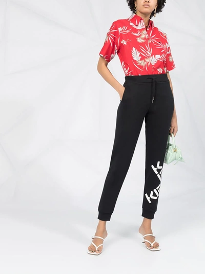 Kenzo Black Sport Big X Lounge Pants In Black