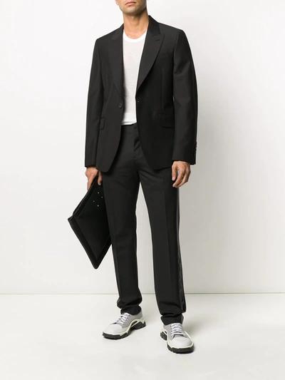 Shop Rick Owens Astaires Straight Leg Trousers In Black