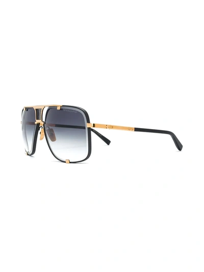 Dita Eyewear Pilot-frame Sunglasses In Black