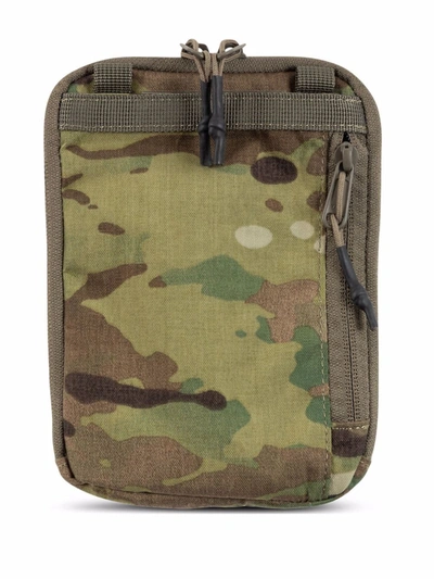 Shop Palace Camouflage-print Sack In Green
