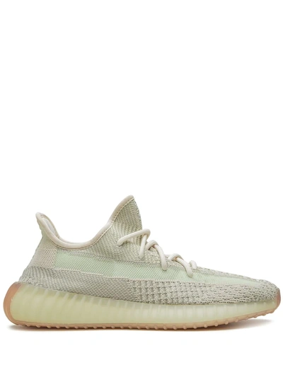 Adidas Originals Yeezy Boost 350 V2 Mesh-trimmed Primeknit Sneakers In Grey