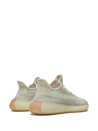 Adidas Originals Yeezy Boost 350 V2 Mesh-trimmed Primeknit Sneakers In Grey