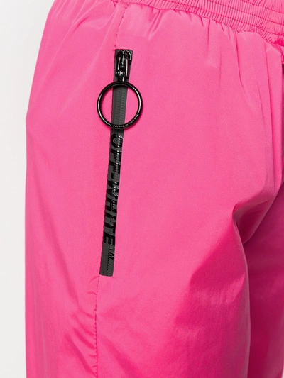 Shop Off-white Elasticated Jogging Pants In Pink