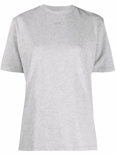 Shop Off-white Arrow-print T-shirt In Grey