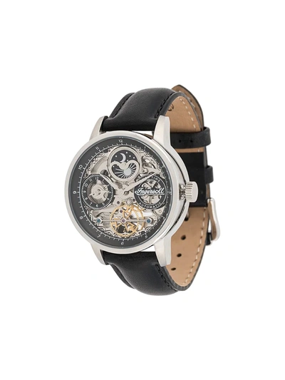 Shop Ingersoll Watches The Jazz 42mm Watch In Black