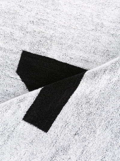 Shop Ktz Logo Towel In Black