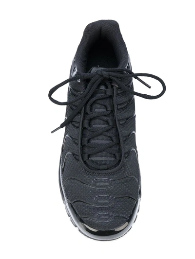 Nike Air Sole Lace-up Sneakers In Black
