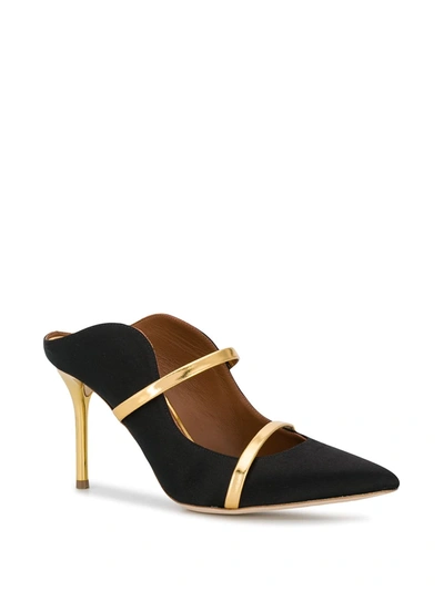 Shop Malone Souliers Maureen 85mm Leather Mules In Black