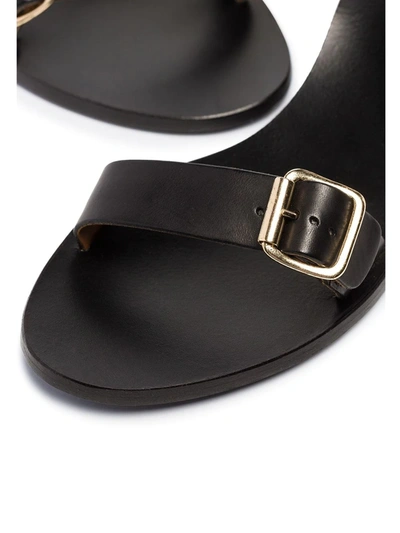 Shop Atp Atelier Carmen 45mm Ankle Strap Sandals In Black