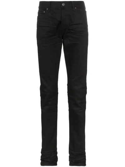 JOHN ELLIOTT THE CAST 2 SLIM FIT JEANS - 黑色