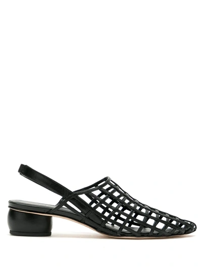 Shop Studio Chofakian Studio 60 35mm Sandals In Black