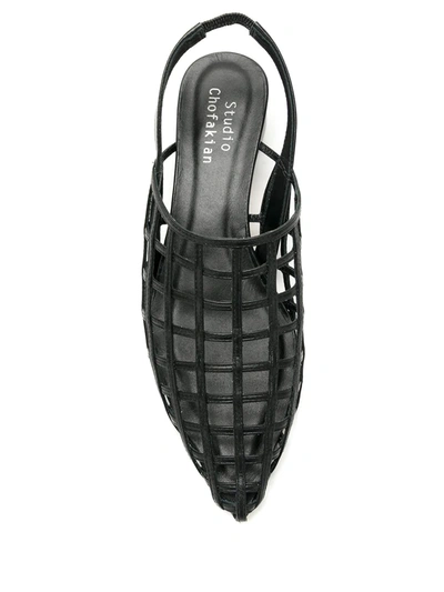 Shop Studio Chofakian Studio 60 35mm Sandals In Black