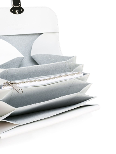 Comme Des Garçons 'studs' Wallet In White
