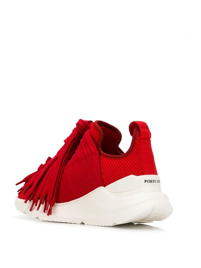 Shop Ports 1961 Lace42 Sneakers In Red