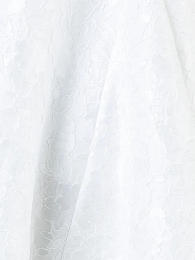 Bambah Snowflake Midi Skirt In White