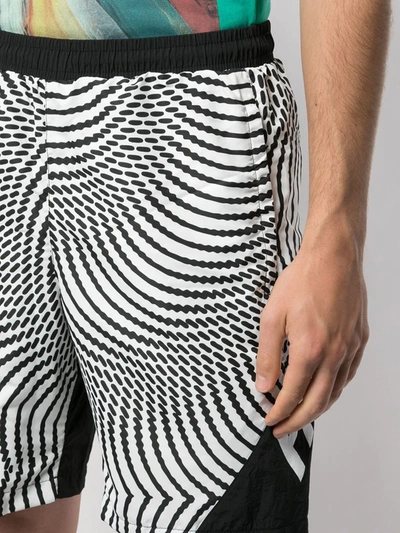 Shop Palace Swirl-print Shorts In Black