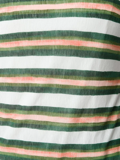 Pre-owned Louis Vuitton 2000's  Striped T-shirt In Green