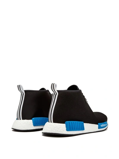 Shop Adidas Originals Nmd_c1 Porter Sneakers In Black