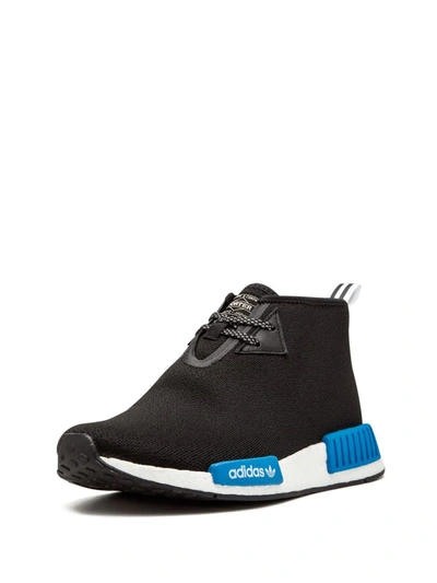 Shop Adidas Originals Nmd_c1 Porter Sneakers In Black