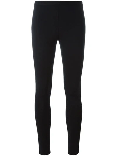 Shop Helmut Lang Classic Leggings In Black