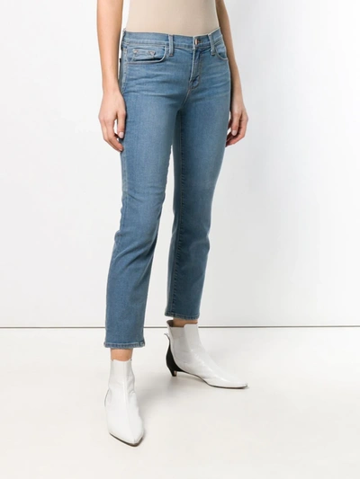 Shop J Brand Classic Slim-fit Jeans In Blue