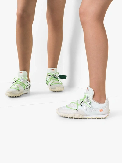 Nike X Off-white Waffle Racer Sp Sneakers In White